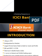 Icici Bank: A Marketing Perspective On