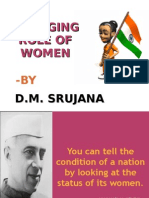 19683575 Changing Role of Women in India