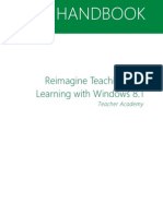 Handbook PDF - Reimagine Teaching and Learning With Windows 8.1