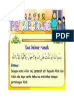 Doa Keluar Rumah