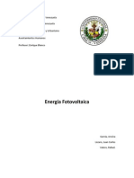 La Energía Fotovoltaica. 