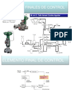 Elementos Finales de Control