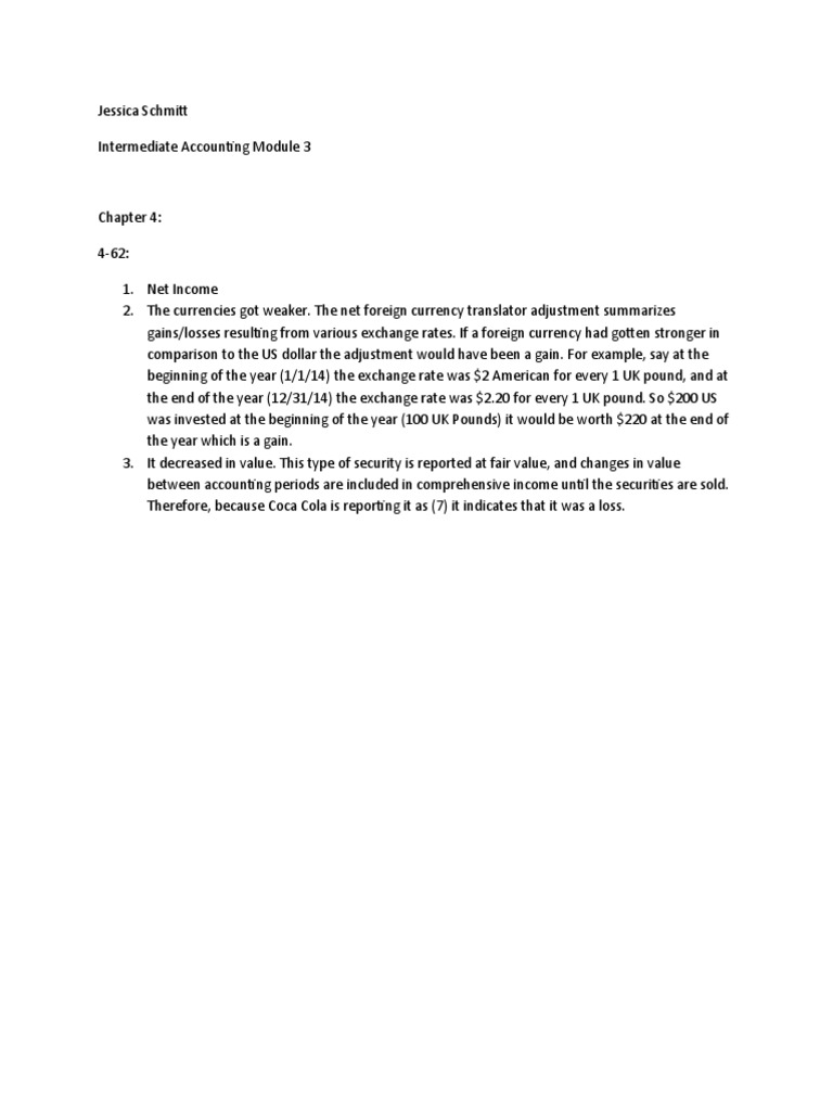 Intermediate Accounting Chapter 4 Stice | PDF