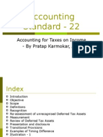 Accounting Standard - 22