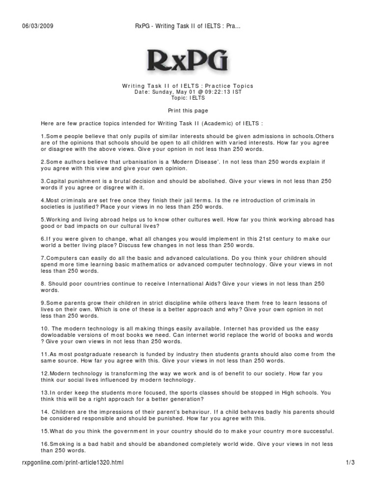 Ielts academic writing task 2 image