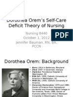 Nursing 8440 Autumn 2012 Grand Theory Presentation 1