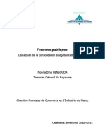 Consolidation Bugétaire Et Comptable PDF