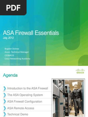 Asa Essentials Part 1 Firewall Computing Transmission Control Protocol
