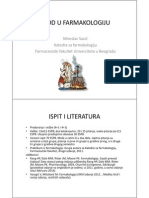 Uvod U Farmakologiju