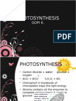 Photosynthesis: Gopi K