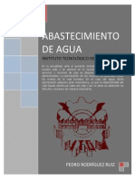 Abastecimiento de Agua(PEDRO RODRIGUEZ RUIZ)