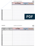 Control de Asistencia en Formato Excel