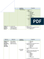 Operativizacion de Variable. REVISIÓN