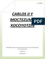 Trabajo Interdisciplinar_Carlos II y Moctezuma II