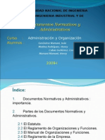 Documentos Normativos y Administrativos