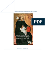 Principios Fundamentales Del Pensamiento de Santo Tomas - Eudaldo Forment