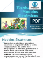 Técnicas de Modelos Sistémicos