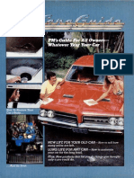 Car Care Guide - Popular Mechanics - May 1984