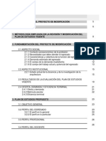 Plan de Estudios de Arquitectura