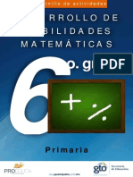 cuadernillo de actividades de matemática 6