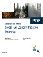 Global Fuel Economy Initiative Indonesia Indonesia: Status Fuels and Vehicles