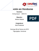 Corrupcion en Honduras