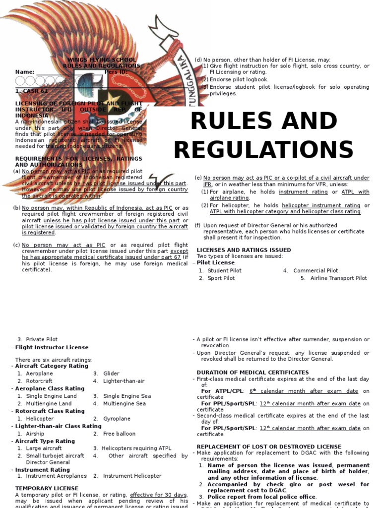 Rnr Instrument Flight Rules Visual Flight Rules