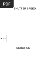 Shutter Speed and Aperture