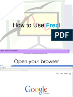 How To Use Prezi