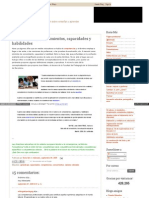 Blog Lamiradapedagogica Net 2006 09 Competencias Conocimient PDF