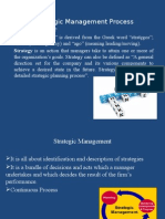 Strategic Management Process: What Is A Strategy?