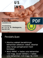 Abortus Imminens