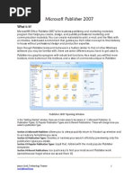 Microsoft Publisher 2007: What Is It?