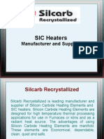 Silcarb Recrystallized: SIC Heaters and Silicon Carbide Heating Elements