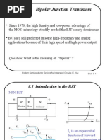 Ch. 8 Lecture Slides For Chenming Hu Book: Modern Semiconductor Devices For ICs