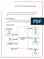 Touch Screen Based Industrial Device Management System