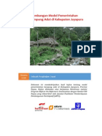 Model Pemerintahan Adat Di Kabupaten Jayapura PDF