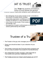 Understanding the Concept of Trust and Trusteeship