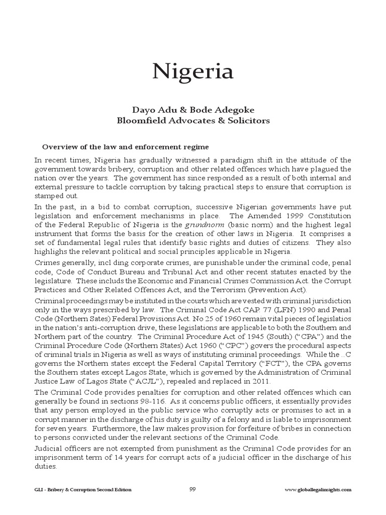 essay on corruption in nigeria 450 words