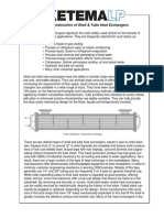 Basic Construction of Shell & Tube Heat Exchangers