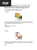 Download Cara Menghilangkan Jerawat Pasir Dan Bekasnya Secara Alami Dengan Scrub by Deni Irwan Al-Waysdihinakeun SN258878004 doc pdf