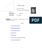Cuarta Semana: Examen - Sandra Diaz Zeña
