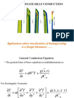 Unsteady State Conduction 