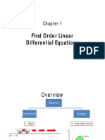 1 First Order Diff Eq