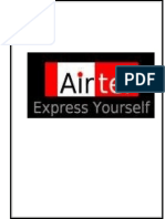 21210809 Project Report on Market Share of Airtel 121113023034 Phpapp02