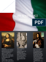 Assignment A Italian Renaissance World Cultures