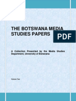 Botswana Media Studies Papers Vol 2