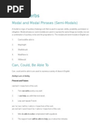 English Modal Verbs