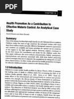 Download Malaria and Health Promotion Approach by Santepromo SN25890533 doc pdf