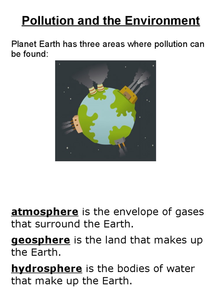 Esci Notes - Pollution and Affects On Environment | PDF